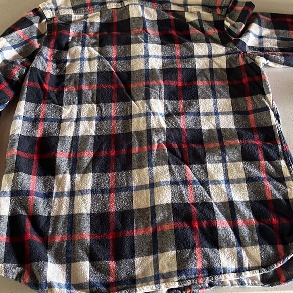 Wallin & Bros Plaid Flannel Button Front Mens XL - Picture 5 of 10